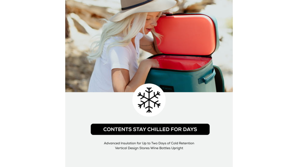 Igloo Reactor Lid Backpack 24 Cooler, Spruce, 00065596