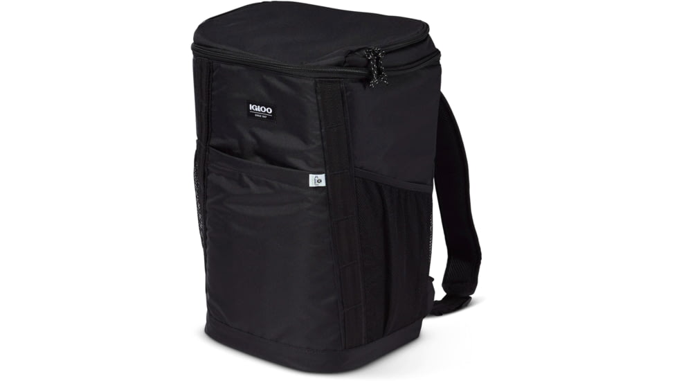 Igloo Repreve 36 Can Backpack Cooler, Black, 00065435