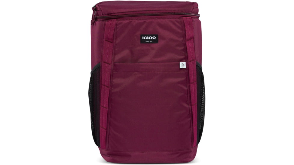 Igloo Repreve 36 Can Backpack Cooler, Cherry, 00065437