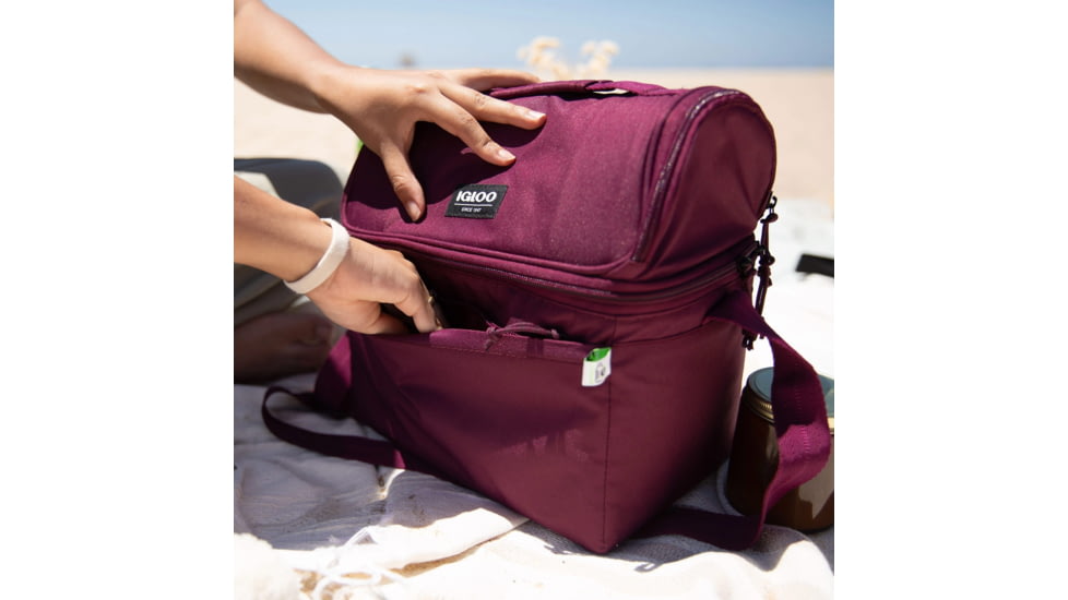 Igloo Repreve Lunch Pail, Cherry, 00065407