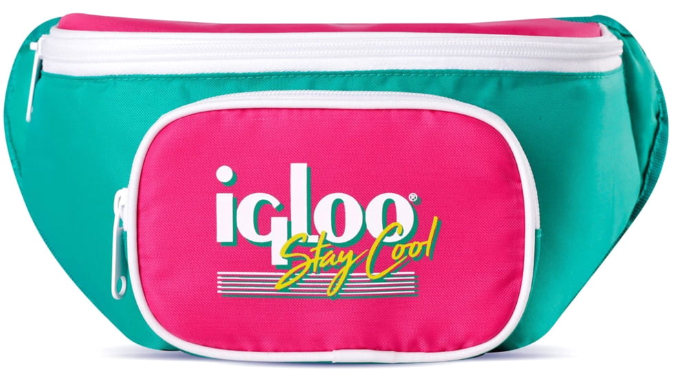 Igloo Retro Fanny Pack Cooler, Jade, 00065477