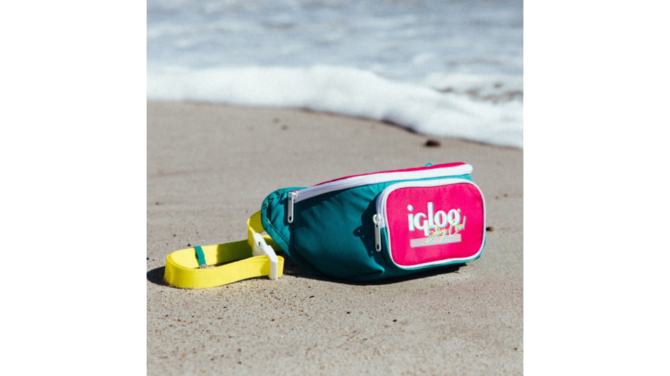 Igloo Retro Fanny Pack Cooler, Jade, 00065477