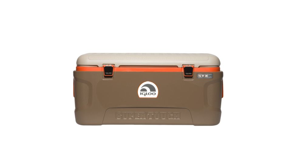 Igloo Super Tough Cooler Stx, 120 Qt, Brown/Tan 00044938