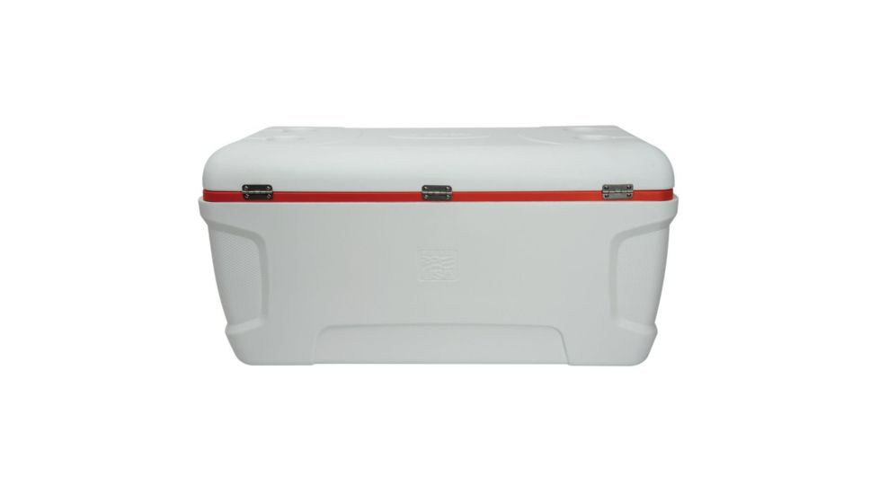 Igloo Super Tough Cooler Stx, 150 Qt, White/Orange 00044808