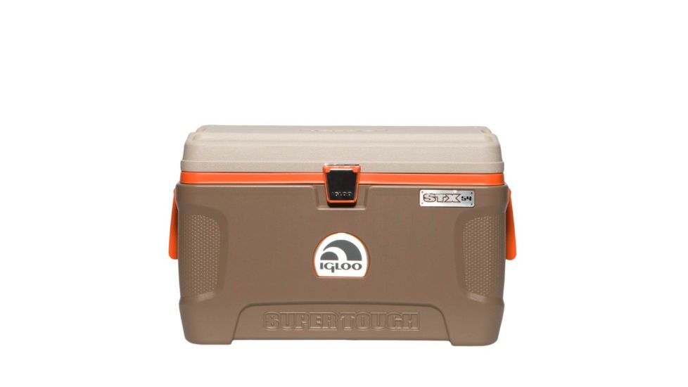 Igloo Super Tough Cooler Stx, 54 Qt, Brown/Tan 00044932