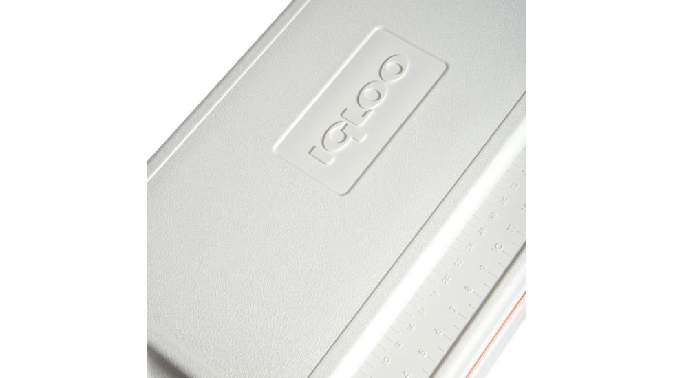 Igloo Super Tough Cooler Stx, 72 Qt, White/Orange 00044950