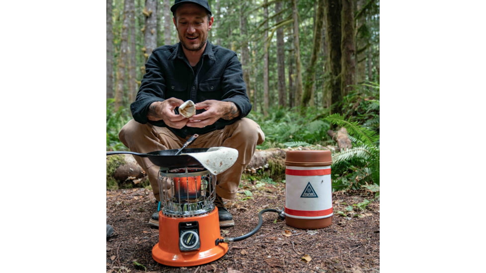 Ignik 2-in-1 Propane Heater Stove, Orange, IGPRO-00319