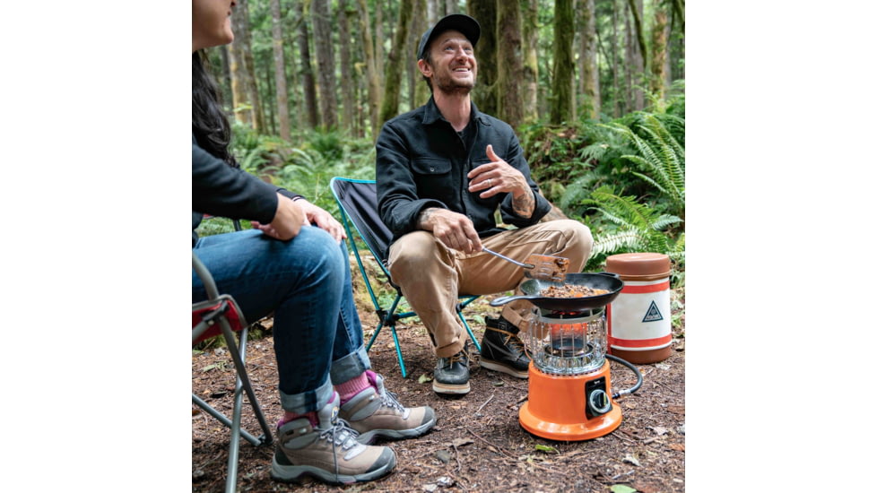 Ignik 2-in-1 Propane Heater Stove, Orange, IGPRO-00319