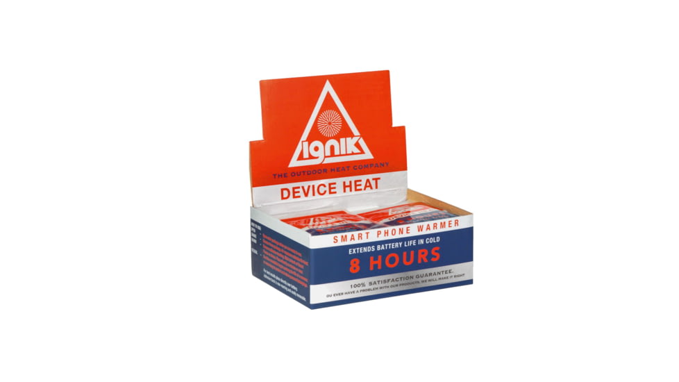 Ignik 8-Hour Biodegradable Heat Pack for Phones and Small Electronic Devices, 10 Pack, IGAIR-00319PC-10
