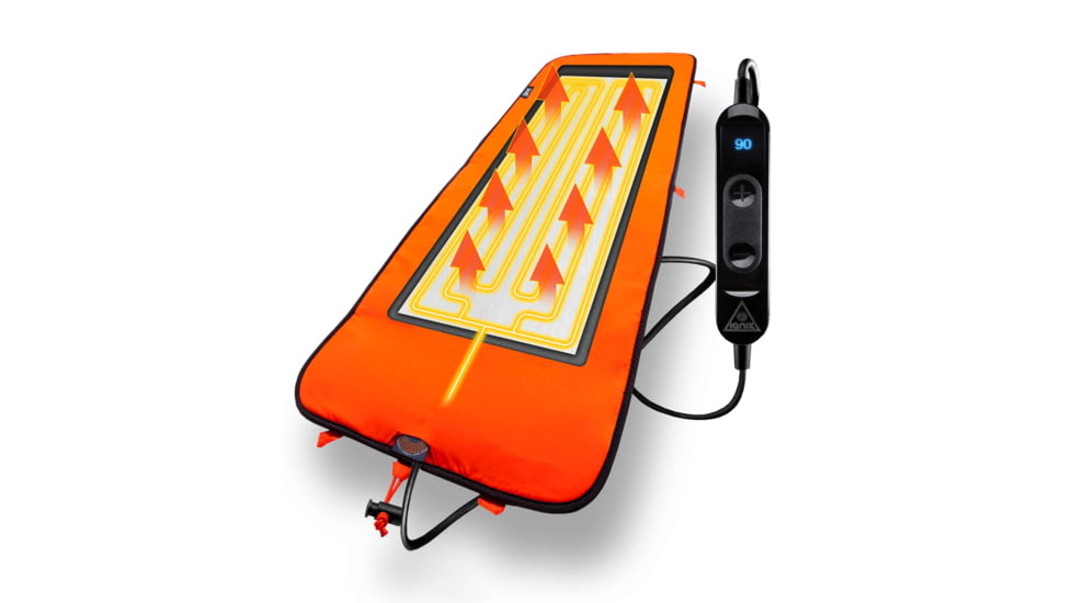 Ignik Backside XL Heated Pad-Cover, Mountain Collection, IGRCS-00223MT