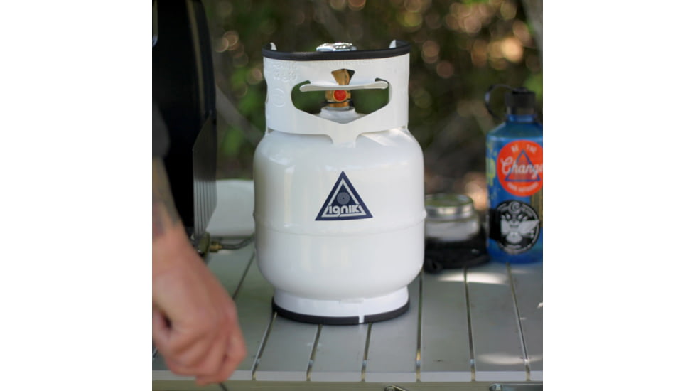 Ignik Gas Growler w/Adapter Hose, White, IGPRO-00119