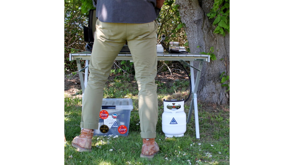 Ignik Gas Growler w/Adapter Hose, White, IGPRO-00119