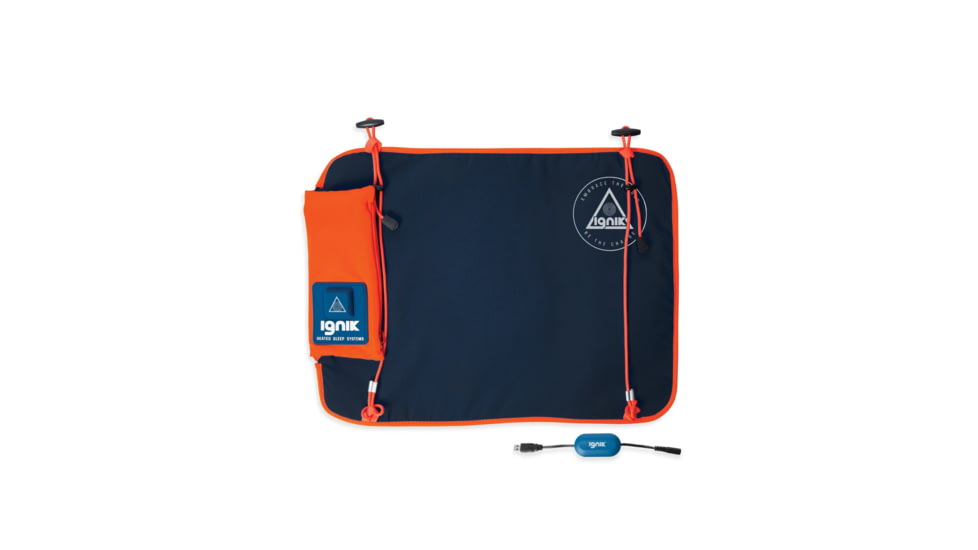 Ignik Heated Seat Cover, Orange, IGRCS-00820