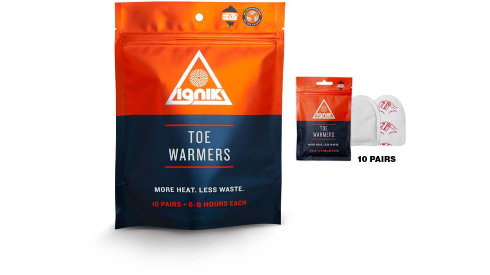 Ignik Toe Warmers, 10 pair, IGAIR-00321PR-10