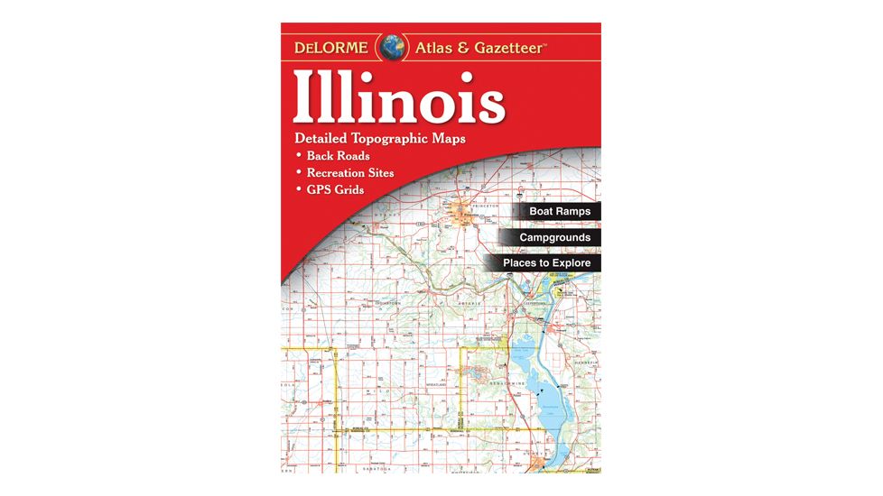 Illinois Atlas, Publisher - Delorme