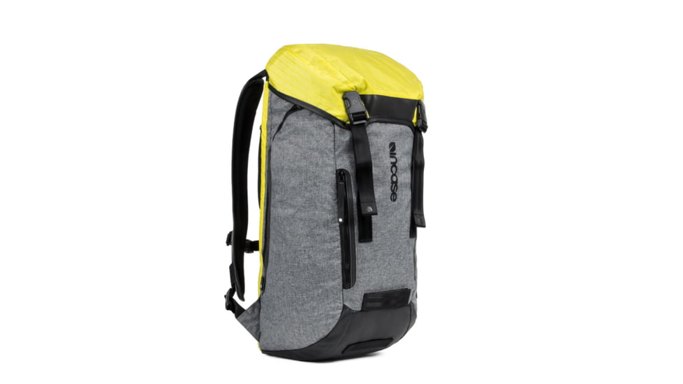Incase Halo Courier Backpack, Heather Grey/Blk/Yellow CL55580
