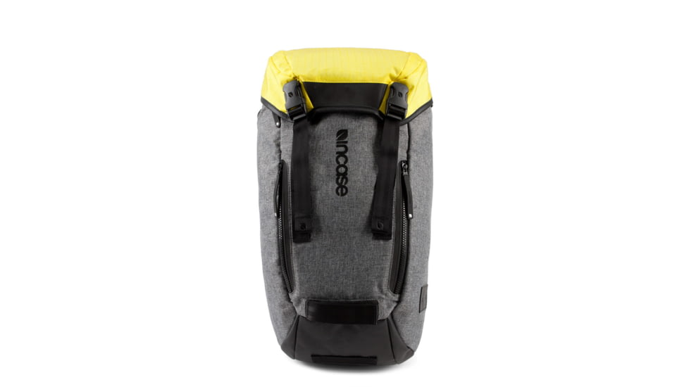 Incase Halo Courier Backpack, Heather Grey/Blk/Yellow CL55580