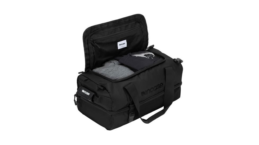 Incase Tracto Split Duffel, Small, Black, 40L INTR20045-BLK