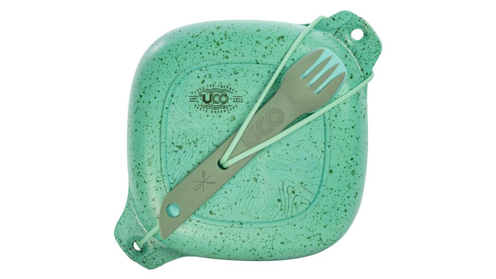 Industrial Revolution Bamboo Mess Kit 5pc, Robin Egg Green, F-MK-BE5PC-ROBINEGG