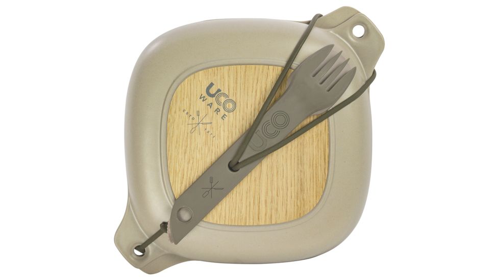 Industrial Revolution Bamboo Mess Kit 5pc, Sand Stone, F-MK-BE5PC-SANDSTONE