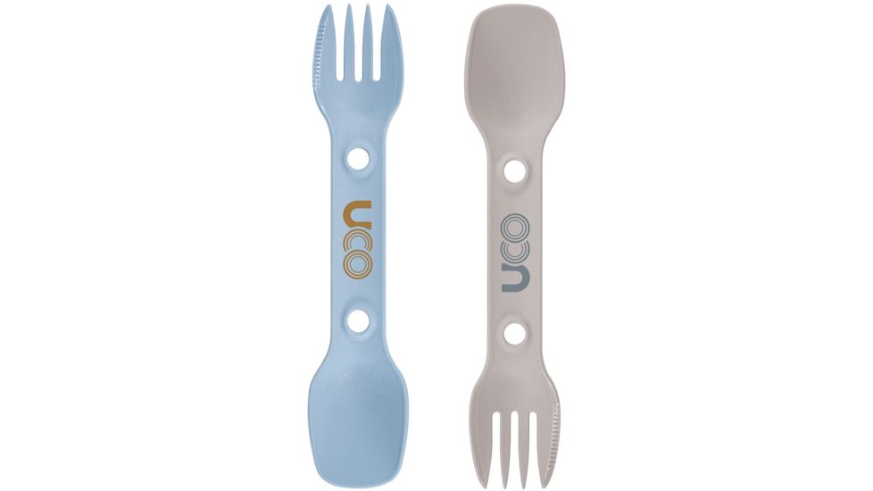 Industrial Revolution Utility Spork 2Pk, Stone/Sand, F-SP-UT-2PK-STONE-SAND