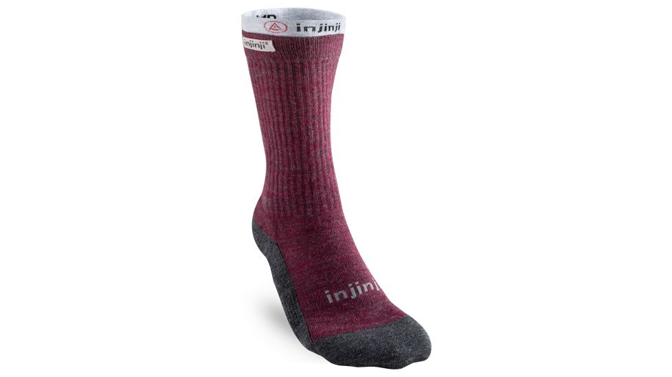 Injinji Liner+Hiker Socks - Womens, Maroon, XS/S, 333379-MAR-XS/S