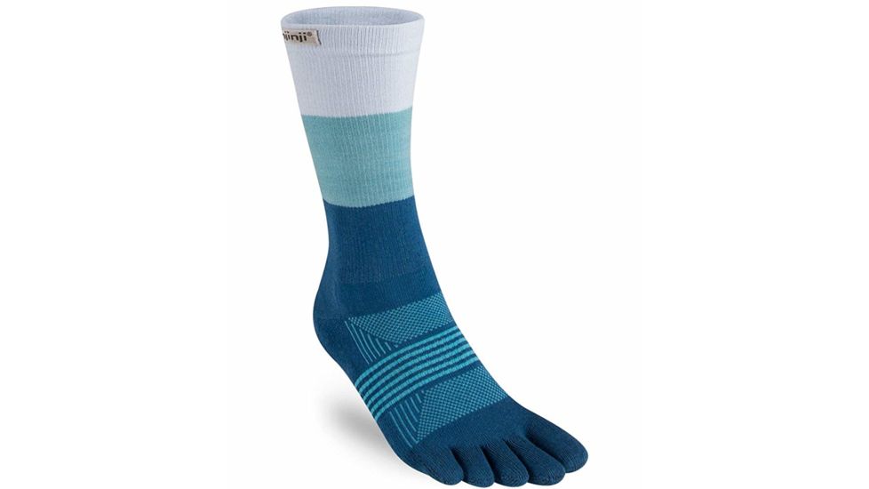 Injinji Trail Midweight Crew Socks - Womens, Avalanche, XS/S, 213171-AVL-XS/S