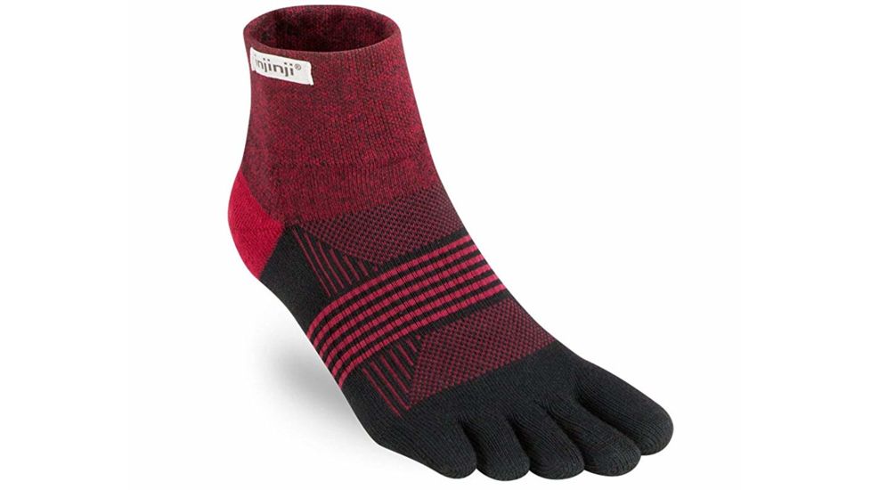 Injinji Trail Midweight Mini Crew Socks - Womens, Ember, XS/S, 213131-EMB-XS/S