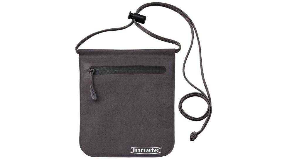 Innate Portal Travel Neck Pouch-Charcoal