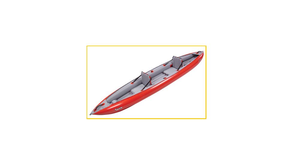 Innova Sunny Inflatable Kayak-Red/Grey