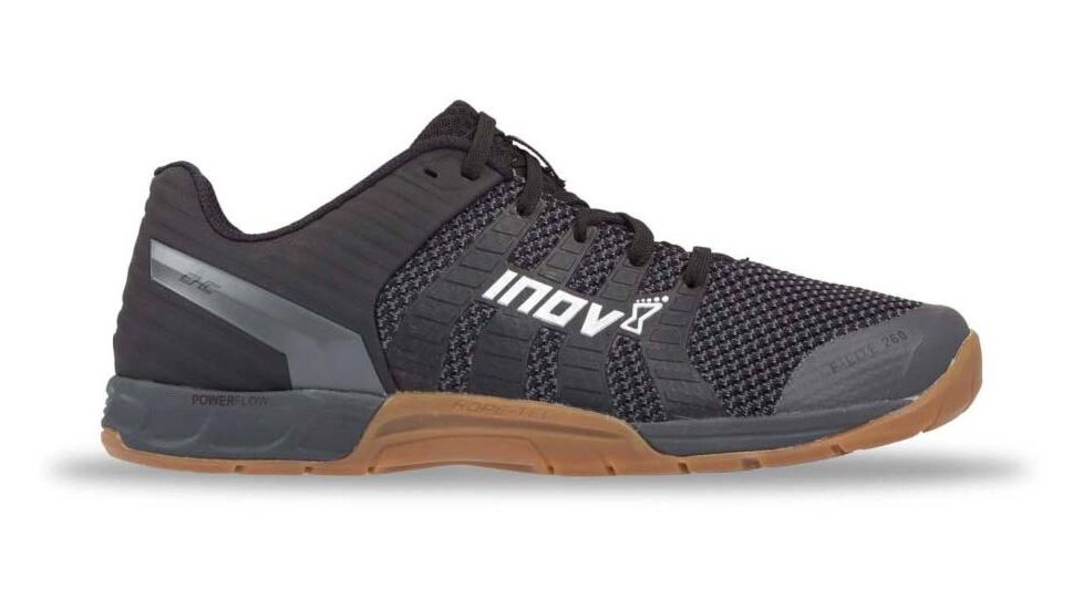 Inov-8 F-Lite 260 Knit Training Shoes - Mens, Black/Gum, 9.5, 000813-BKGU-S-01-9.5