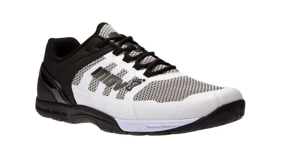 Inov-8 F-Lite 290 Knit - Mens, White/Black, Wide, 10, 000865-WHBK-S-01-10