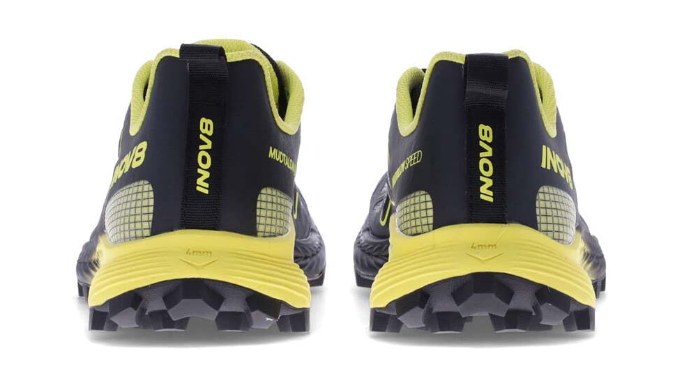 Inov-8 MudTalon Speed Running Shoes - Mens, Wide, Black/Yellow, 12, 001146-BKYW-W-001-M12/ W13.5