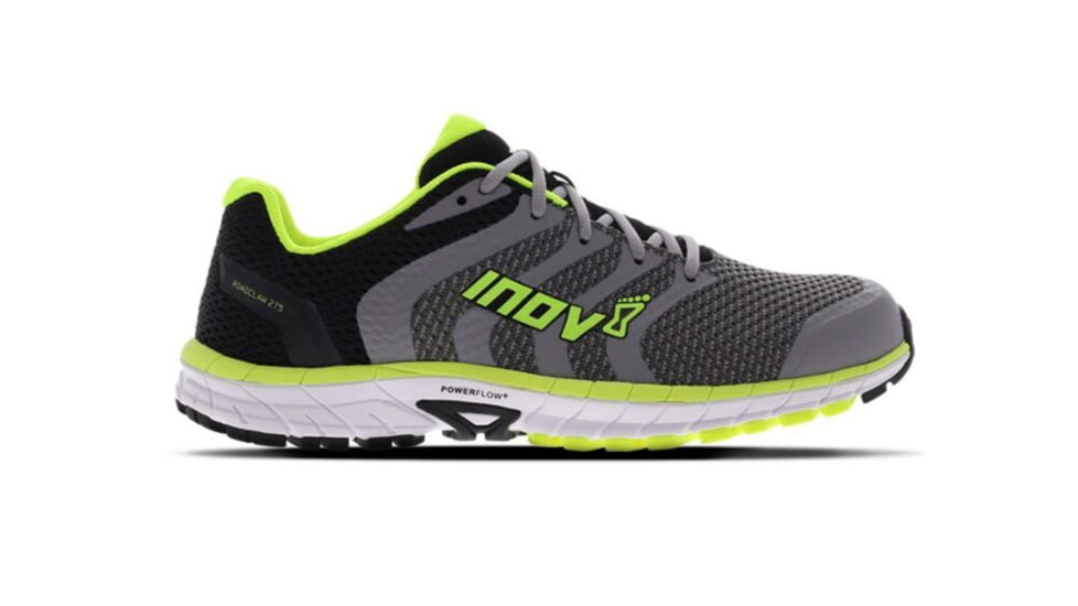 Inov-8 Roadclaw 275 Knit Athletic Shoe - Mens, Grey/Yellow, 8 US, 000916-GYYW-s-01-M8