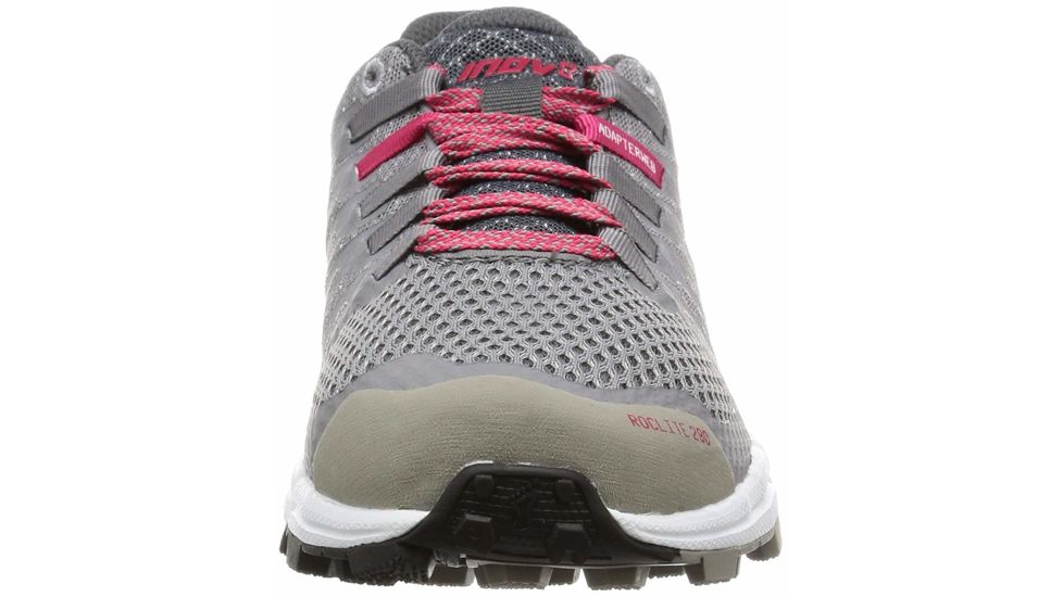 Inov-8 Roclite 290 Trail Running Shoes - Womens, Grey/Pink/White, 7.5 US, 000564-GYPKWH-M-01-6