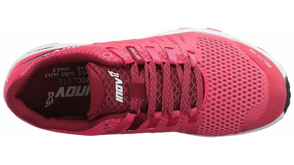 Inov-8 Roclite 290 Trail Running Shoes - Womens, Pink/Black/White, 9 US, 000564-PKBKWH-M-01-7.5