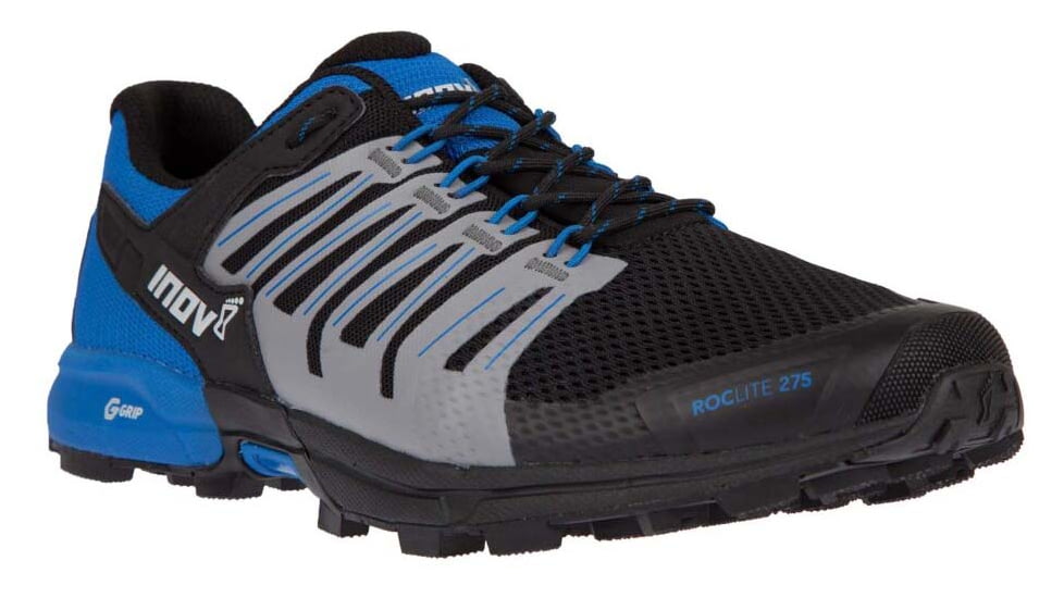 Inov-8 Roclite G 275 Road Running Shoes - Mens, Black/Blue, 10.5 US, 000806-BKBL-M10.5