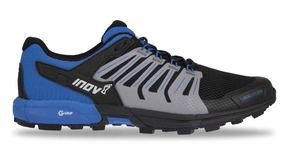 Inov-8 Roclite G 275 Road Running Shoes - Mens, Black/Blue, 10.5 US, 000806-BKBL-M10.5