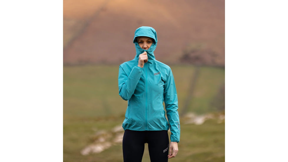 Inov-8 Stormshell FZ Jacker - Womens, Teal, 4, 000577-TL-01-4