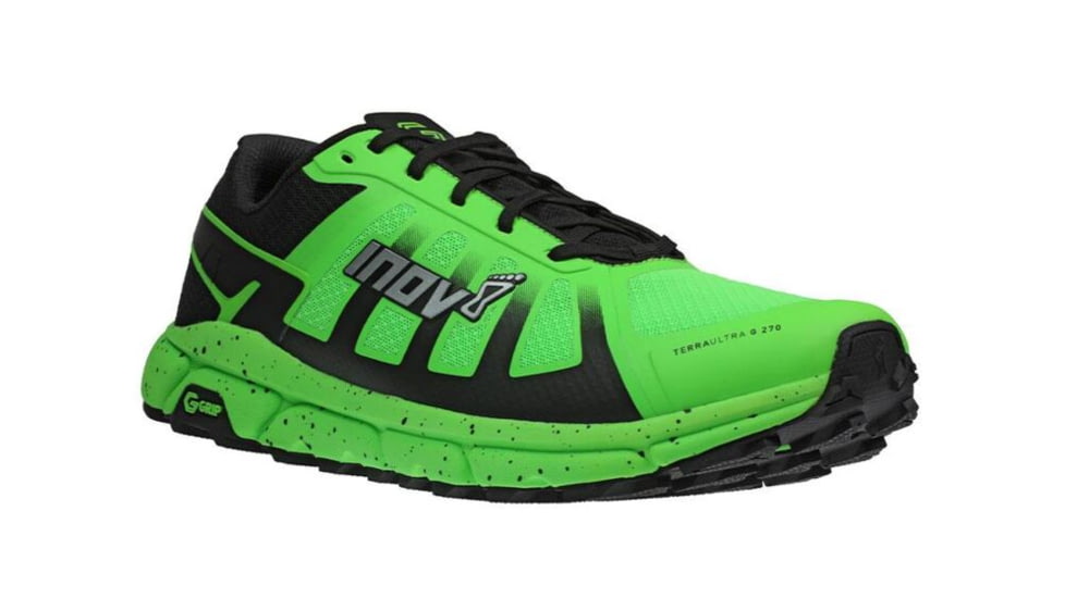 Inov-8 Terraultra G 270 Athletic Shoes - Womens, Green/Black, 11, 000954-GNBK-S-01-W11