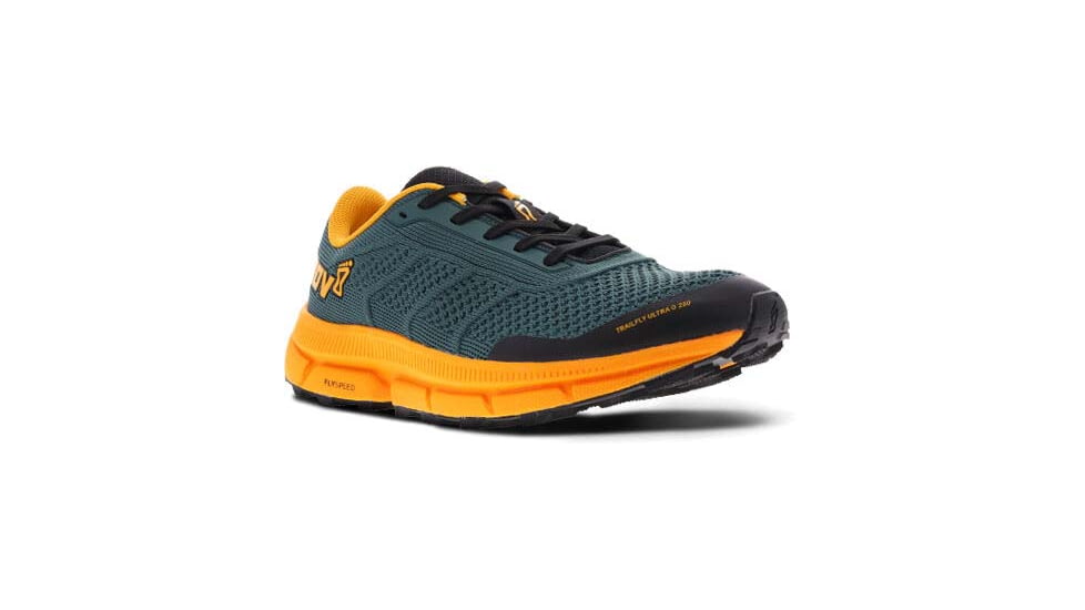 Inov-8 TrailFly Ultra G 280 Shoes - Mens, Pine/Nectar, 11, 001-077-PINE-S-01-12, EDEMO1