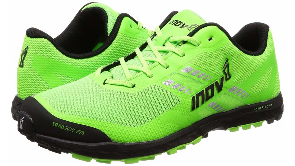 Inov-8 Trailroc 270 Trail Running Shoes - Mens, Green/Black, 12.5 US, 000627-GNBK-M-01-12.5