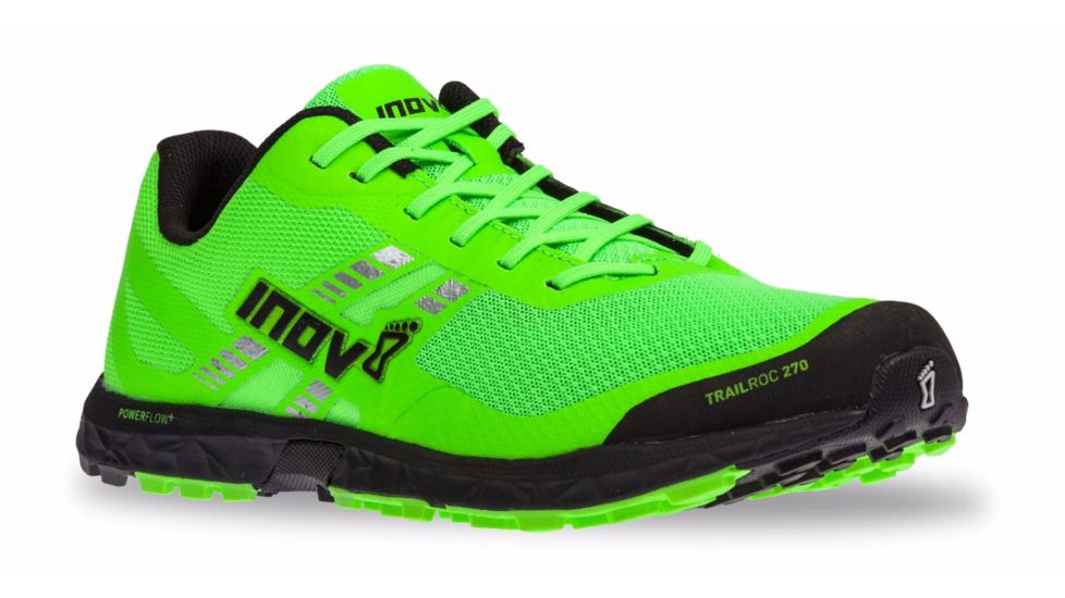 Inov-8 Trailroc 270 Trailrunning Shoe  - Men's, Green/Black, 8 000627-GNBK-M-01-8