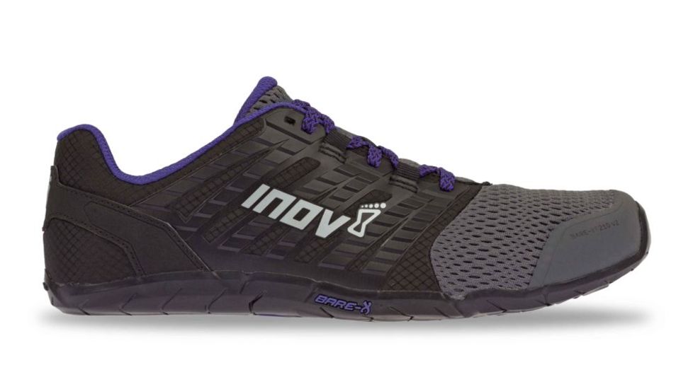 Inov8 Bare-XF 210 V2 Training Shoes - Womens, Black/Purple, 6.5, 000643-BKPL-s-6.5