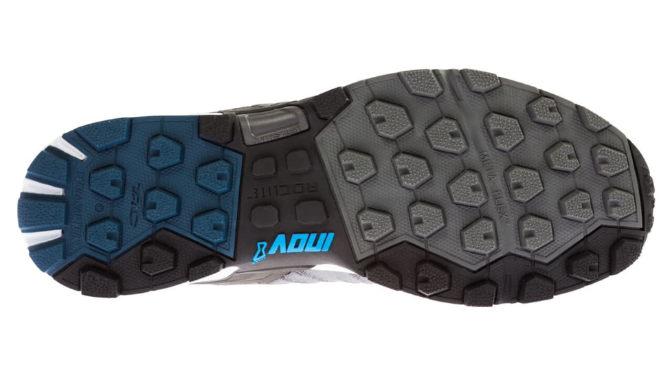 Inov8 Roclite 290 Trail Running Shoe - Men's, Dark Grey/Blue/White, 10.5, 000562-DGBLWH-M-01-10.5