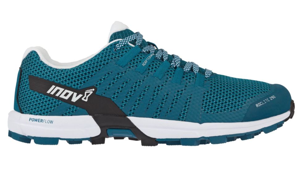 Inov8 Roclite 290 Trail Running Shoe - Mens, Blue Green/White, 9, 000562-BNWH-M-9