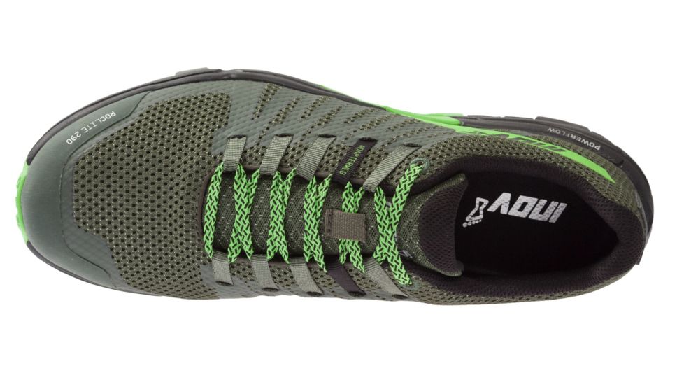 Inov8 Roclite 290 Trail Running Shoe - Mens, Green/Black, 8.5, 000562-GNBK-M-8.5