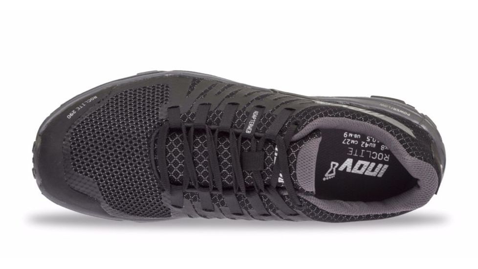 Inov8 Roclite 290 Trail Running Shoe - Womens, Black/Grey, 10, 000564-BKGY-M-10