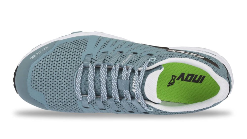 Inov8 Roclite 290 Trail Running Shoe - Womens, Blue Grey/White, 9.5, 000564-BGWH-M-9.5
