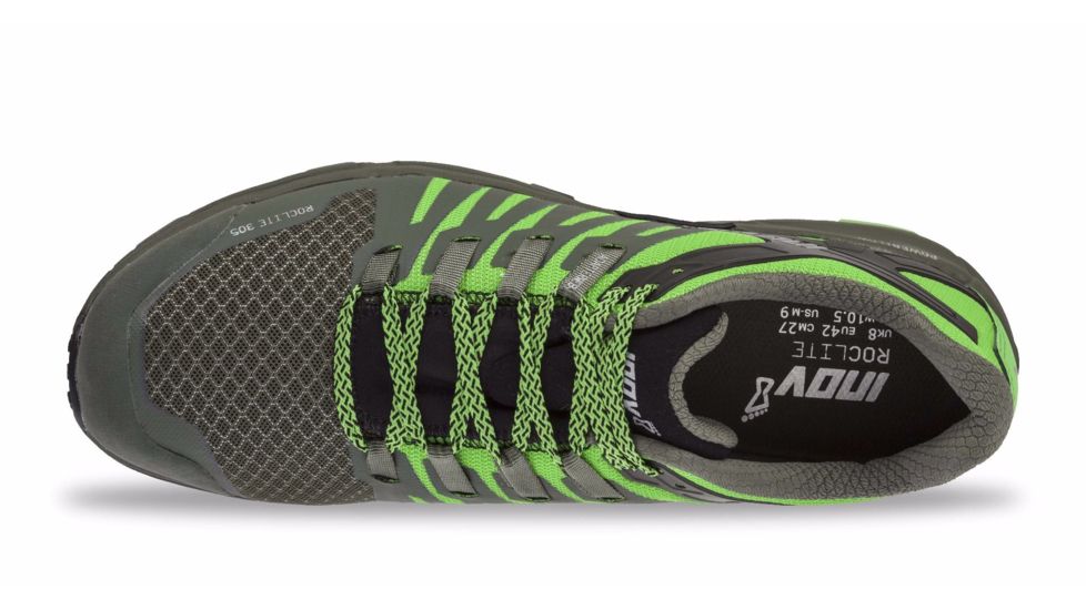 Inov8 Roclite 305 - Men's, Green/Black, 10 000550-GNBK-M-01-10